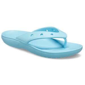 Crocs Classic Flip Flop size 9 W 7 M  light blue  comfort outdoors beachy casual